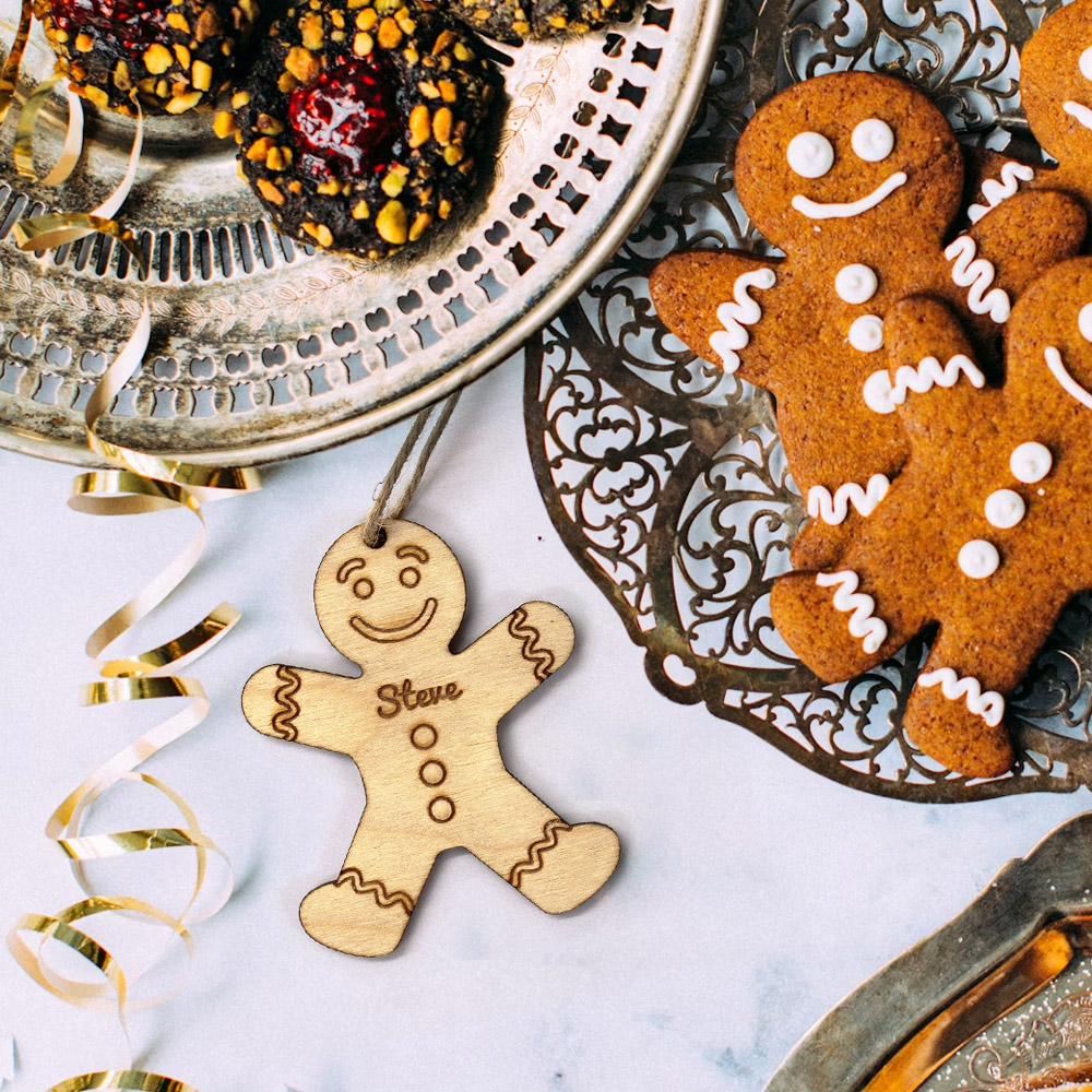 Personalised Gingerbread Bauble